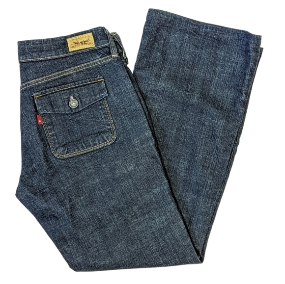 Levi’s 545 low boot cut jeans sz 8 - Picture 1 of 14